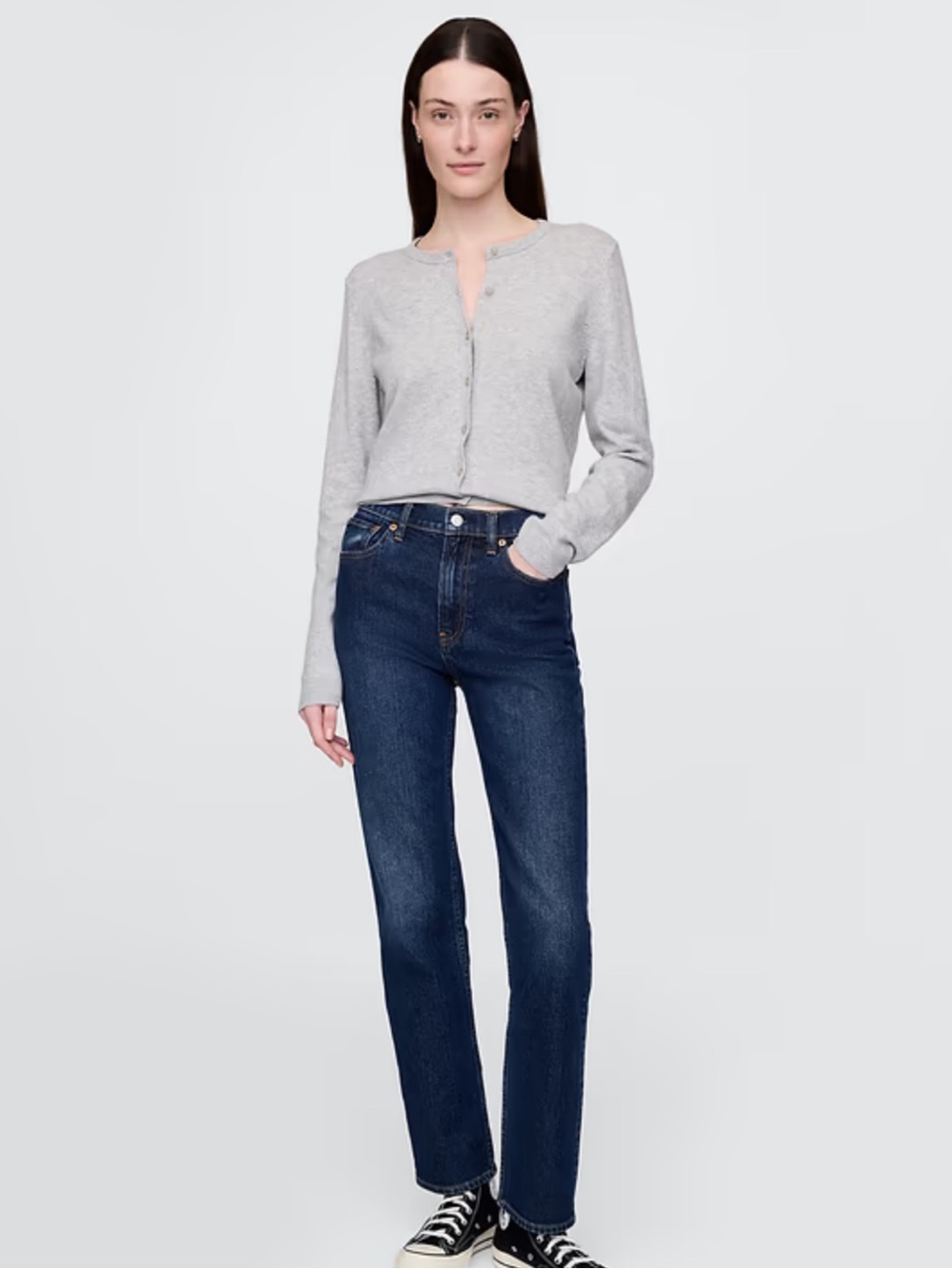 GAP 90s Slim Straight High Rise Jeans